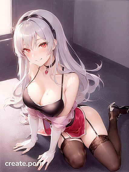 Mind-Blowing Wolf Ears Hentai AI Image with Intense Pleasure
