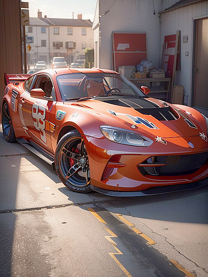 Lightning McQueen Gets Electrified in Steamy Hentai AI Image