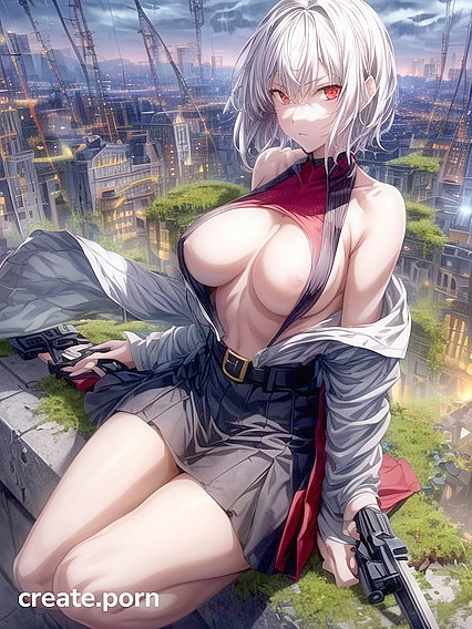 City overrun by plants and green vines, Dark Absurdres hentai pain story