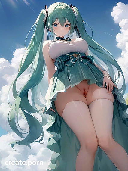 Hatsune Miku Gains Weight and Boobs in Steamy Hentai AI Image