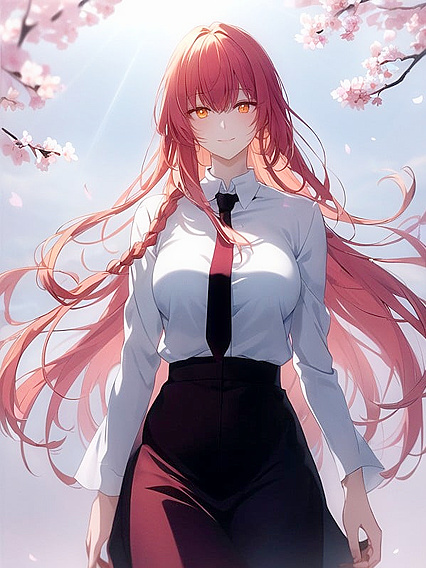 Amidst Cherry Blossoms, She Tempts You in a Translucent Dress - Hentai Seduction