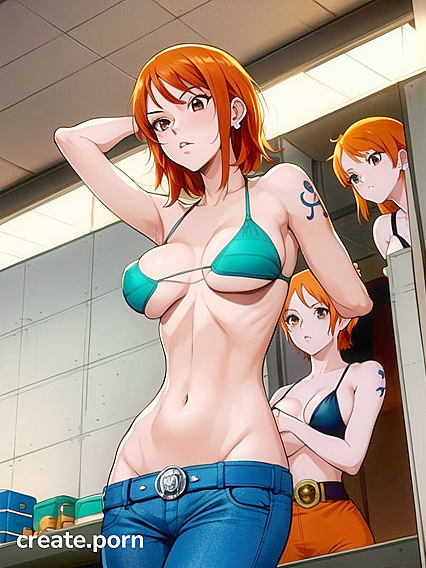 Nami and Nico Robin Team Up for Steamy Anime hentai Adventures