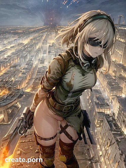 Rooftop High-Res Absurd Resolution Hentai AI Image Unleashed