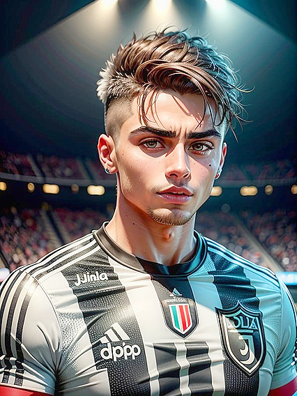 Paulo Dybala Takes On Intense Hentai AI Image in AI Image