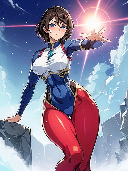 Korra Exploring Intense Hentai Pleasure in AI Image