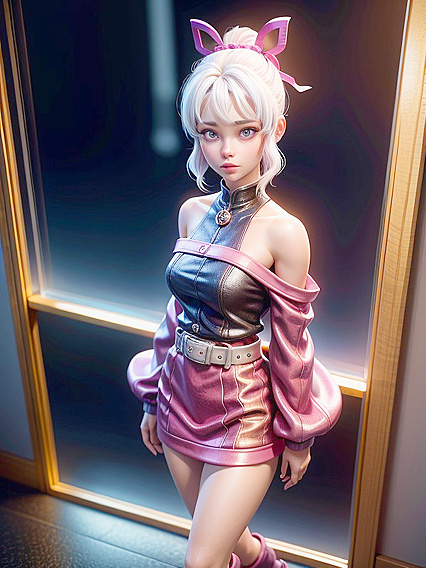 Bangs and Sunglasses - A Seductive Standing Hentai Fantasy