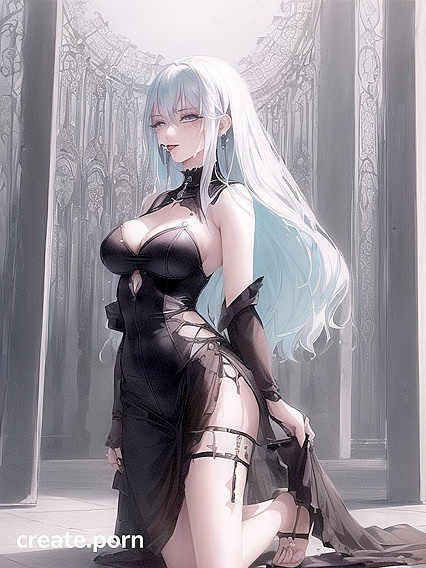 Goth Girl 18+ in Lacey Witch Costume with Makeup Smear Gives Intense Blowjob