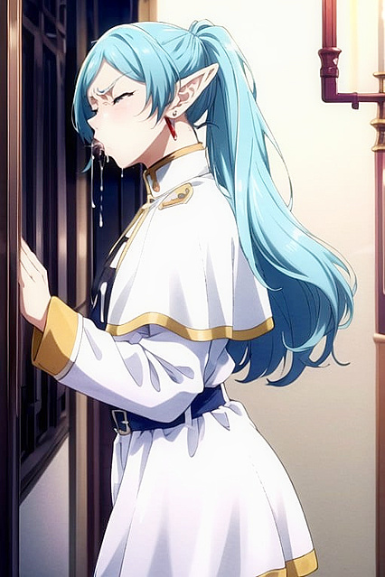 Heart Groin and Perfect Torso Tattoos Cast Magic Spells in Steamy Hentai AI Image