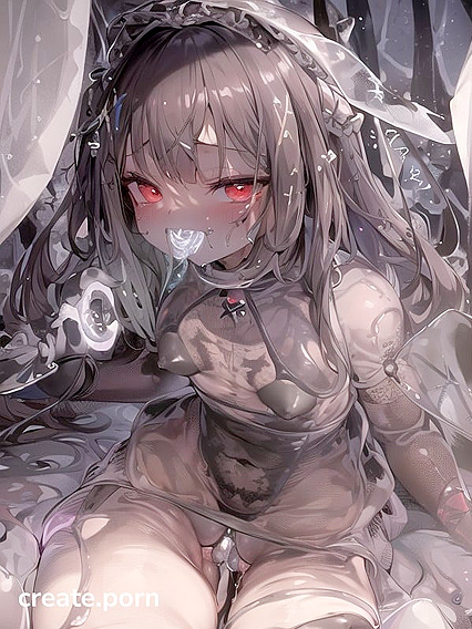 See-Through Slime Girl 18+s in Transparent Lace Dresses for Ultimate Hentai Pleasure
