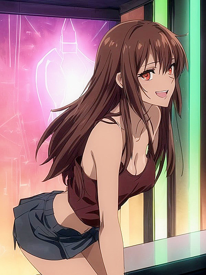 Cute Party Girl 18+s Show Off Their-Asses in Steamy Hentai AI Image