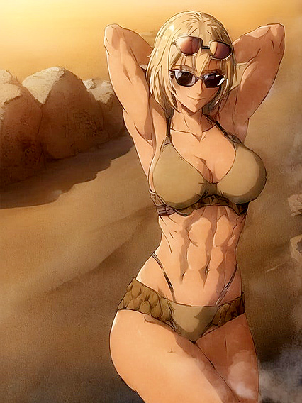 Muscular Braids Unleash Joyful Ecstasy in This hentai Adventure