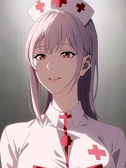 Nurse Gives a Busty Pleasure Show in Happy Hentai AI Image