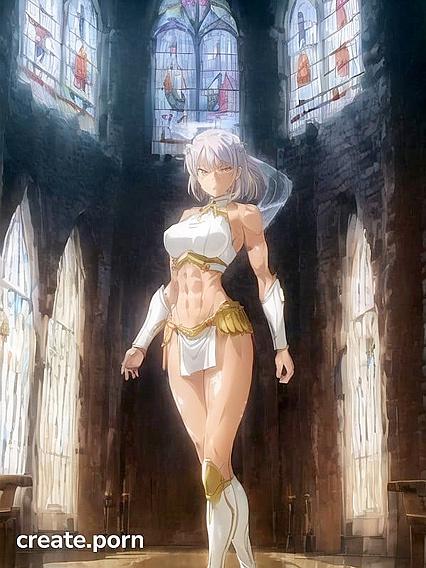 Angel Spreads Her Legs in Armored hentai Pleasure Sessions