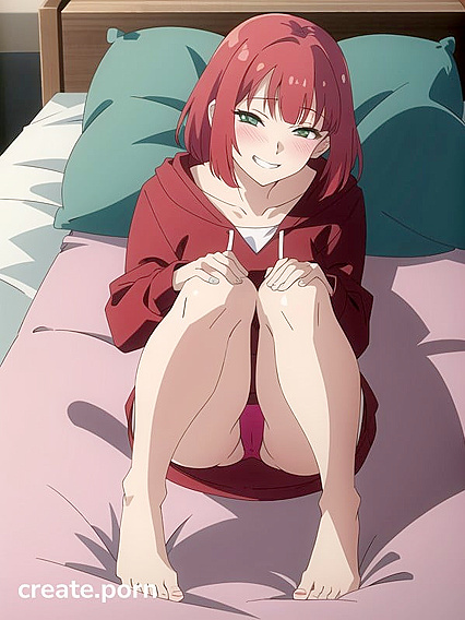 Hoodie Clad Beauty Crawls into Mind-Blowing Hentai Bangs Session