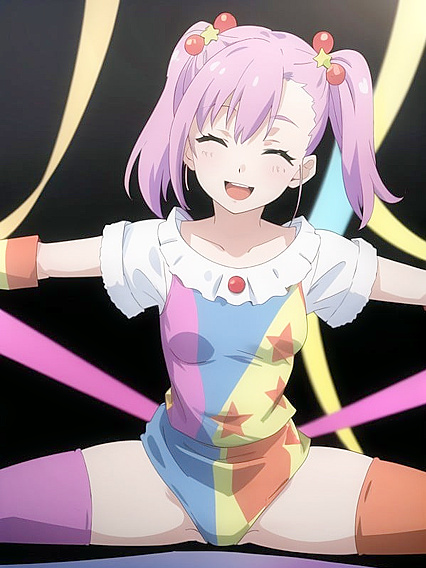 Clown with Pale Skin and Pigtails Takes You on a Wild Hentai Ride