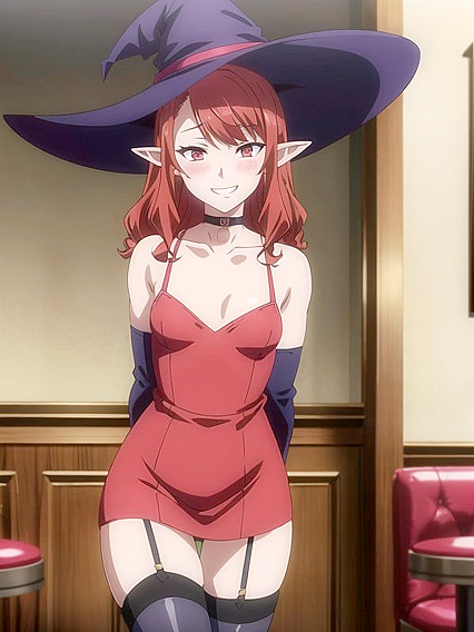 Mischievous Girl 18+ with Small Breasts Serves Up Sexy Fun at the Café Hentai Style