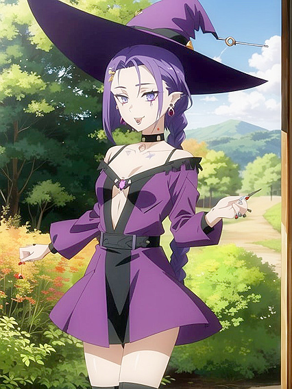 Purple Boots and Braids Heat up Intense Hentai Pleasure Sessions