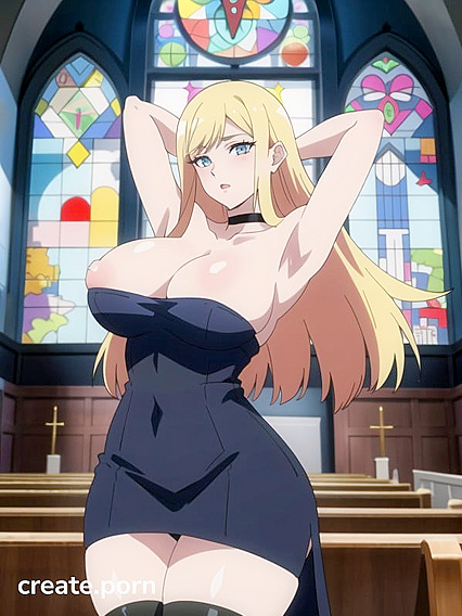 Arms Raised in Pleasure - Choked and Stockinged Hentai Sensation