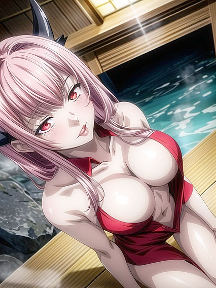 Naked Red-Haired Beauty in HD Wallpaper for Steamy Hentai Pleasure