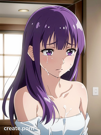 Naked Light Brown-Skinned Beauty in Mesmerizing Hentai AI Image