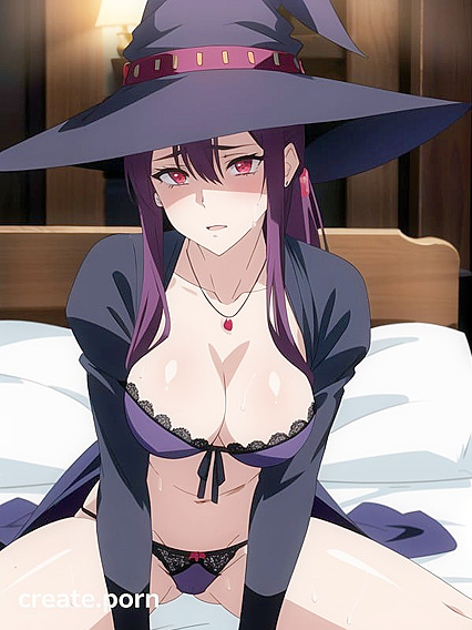 Armored Beauty with Glittering Necklace Takes Screenshots in Steamy Hentai AI Image