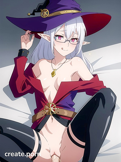 Screencap Fantasy - Missionary Magic with Stocking-clad Seductress