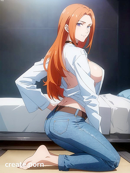 Ginger with Medium Breasts Takes On a Tentacle-filled Hentai Adventure