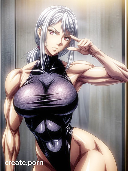 Massive-Ass Milf Takes Center Stage in Steamy Solo Hentai AI Image