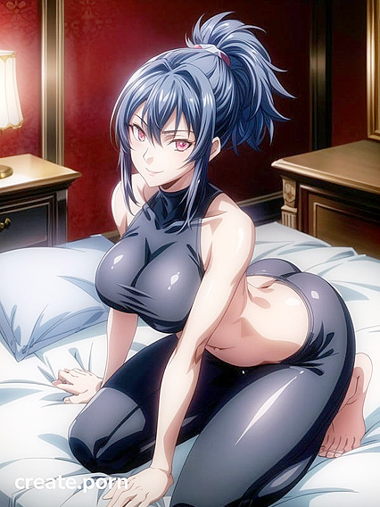Pale-Skinned Beauty Goes Topless for Blissful Hentai Pleasure