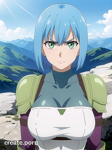 Exploring Medium-Assed Beauties Amidst Mountainous Landscapes in Steamy Hentai AI Image