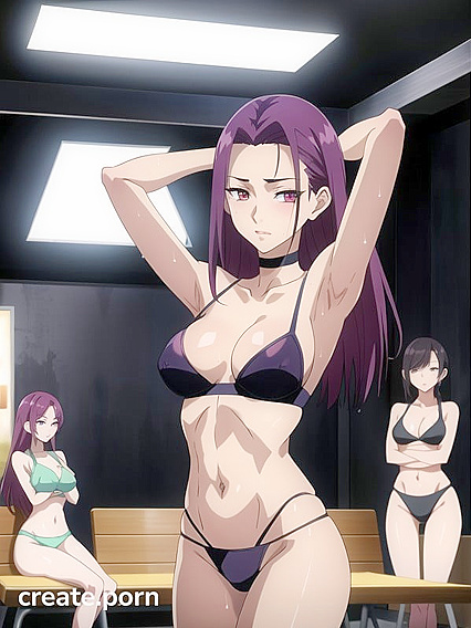 18-Year-Old in Choker Toy Harem AdventureΗentaiHentai AI Image