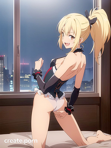 Skinny Seductress Tempts a Lustful Demon in Steaming Hentai AI Image