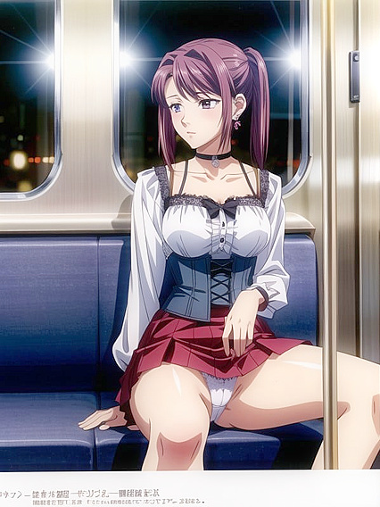 Wearing Necklace and Stockings for Steamy 18+ Hentai Adventures