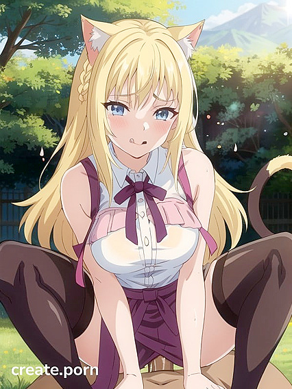 Natural Breasts and Stockings in Seductive Screen Cap Hentai AI Image