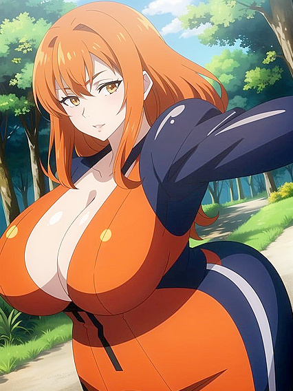 Fat Girl 18+ Gets Wild Bangs in Steamy Jungle Hentai AI Image