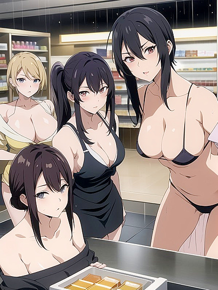 Massive-Ass Tan Lines and Intense Facial Close-Ups in Steamy Hentai AI Image