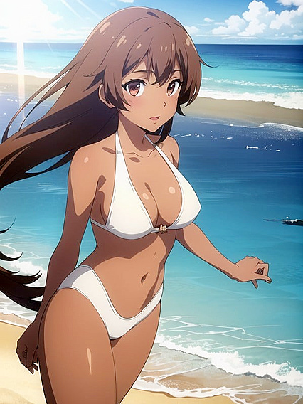 Tan Lines and Beach Vibes - A Steamy hentai Adventure
