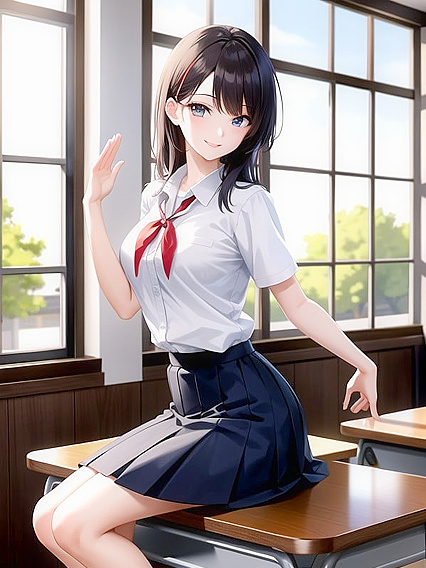 Multi-Colored Wallpaper Bliss in Happy Hentai Adventures