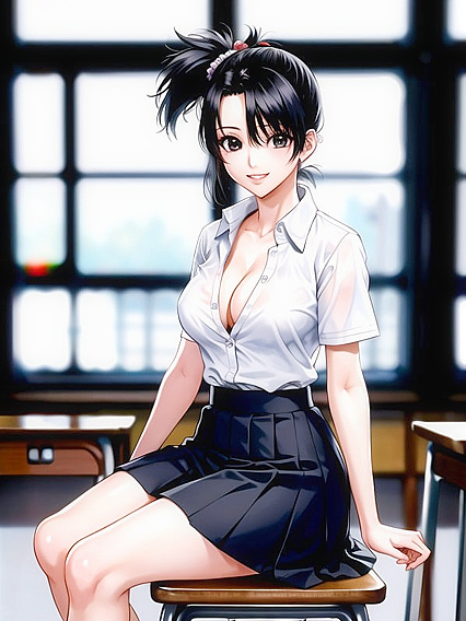 Ponytailed in Uniform Takes on Exciting Manga hentai Adventures