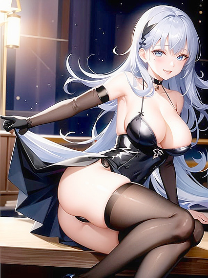 Solo Club Night - Seductive Legs in Stockings Heat up the Floor