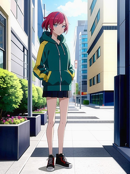 City Streets Seduction - Jacket and Hoodie Hentai Adventures
