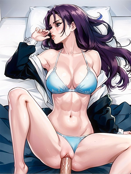 Clown in Wet Clothes Gets Wild in Seductive Hentai AI Image