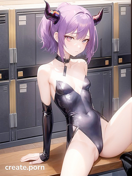Skinny Demon with Small Breasts in Erotic Hentai Adventures