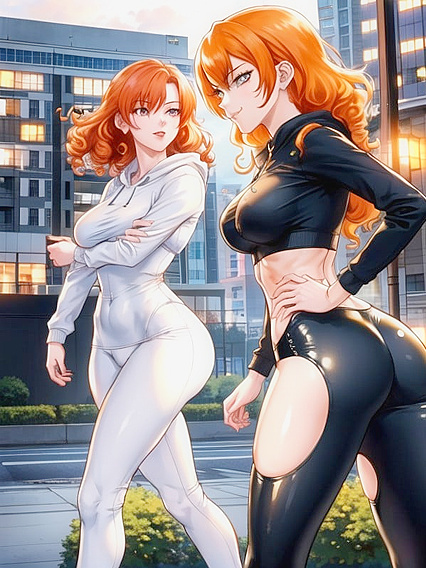 Curvy Cutie with Natural Breasts Takes On Steamy Hentai Adventures