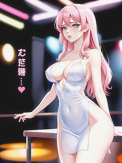 Harem of Seductive Beauties Teasing Cleavage in 18+ Hentai Bliss