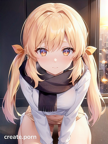 18-Year-Old Gets Fucked Hard on the Rooftop in Juicy Hentai AI Image