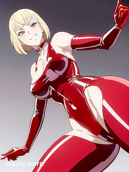 Blonde Mistress Spreads Her Legs for Seductive Hentai Pleasure