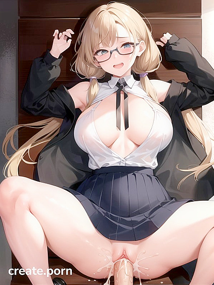 Big-Assed Beauty Gets Pounded Hard in Explosive Hentai Cumshots