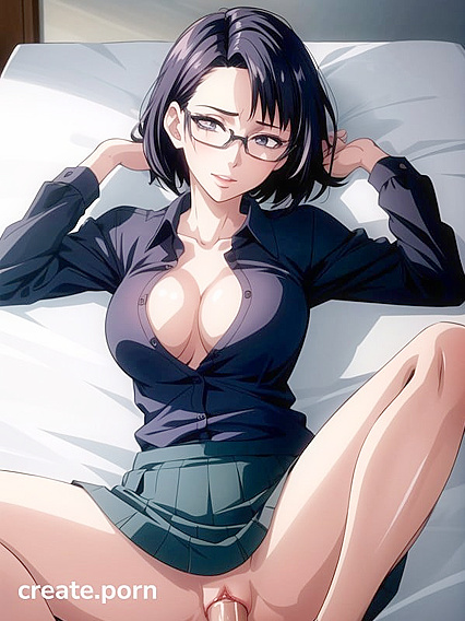 Thick Hentai AI Image culminating in intense cumshot pleasure