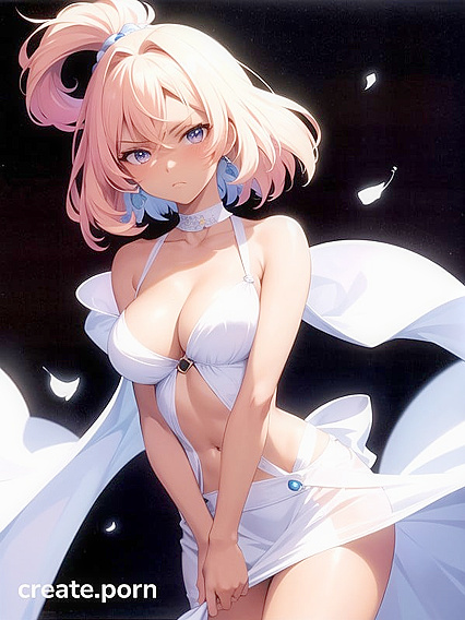 Two Bobcut Lovers Enjoy Intense Choker Action in Steamy Hentai AI Image
